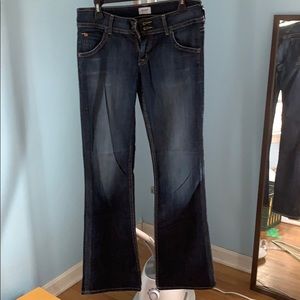 Hudson dark wash denim